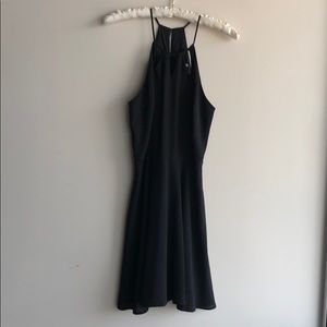 Black Express skater dress